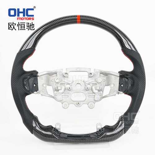 适用于福特小猛禽 Ranger Raptor 24款真碳纤维汽车方向盘升级