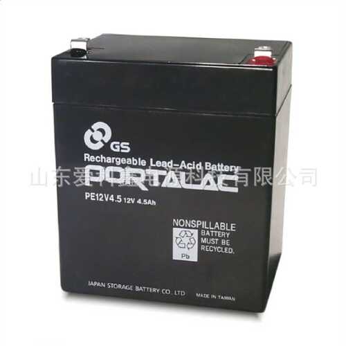 GS PORTALAC蓄电池 PE12V4.5 12v4.5ah 电子秤 门禁 仪器储能电池