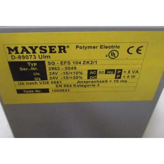 德国MAYSER 型号 SG-EFS104zk2/1   模块