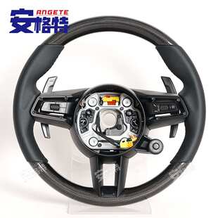 21保時捷 991.2碳纤方向盘老款 911 992 改新升级 718 适用于10