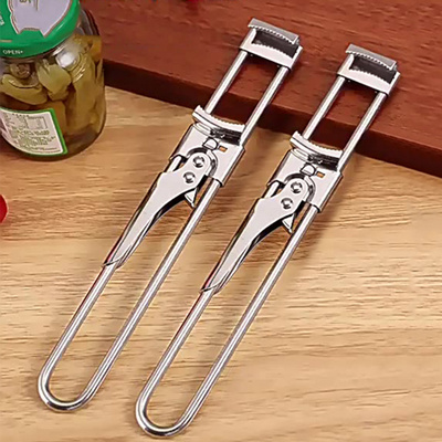 T开瓶器C1zo901-多功能旋盖小工具不锈钢可调节开罐器省力拧盖器