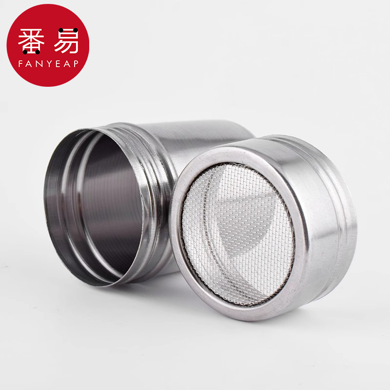 撒粉罐A1zoq001-抹茶咖啡可可粉盐罐烘焙筛子面粉瓶糖粉筛调料瓶