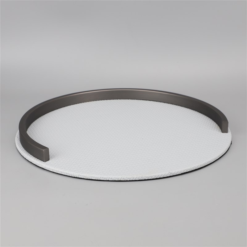 欧式金属托盘样板房样品屋展示中z心卧室客厅书房饭厅电视柜软装