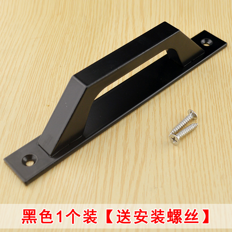 D型 铝合金移门拉手加厚款明装塑钢阳I台门执手推拉窗户木房门把