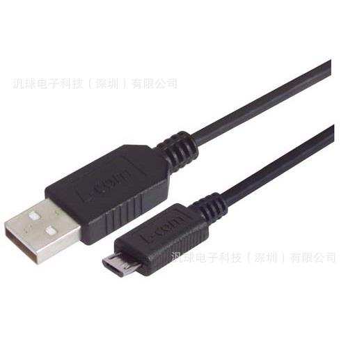 CSMUAZMICB-05M L-COM 0.5米低烟无卤USB线缆连接器 现货