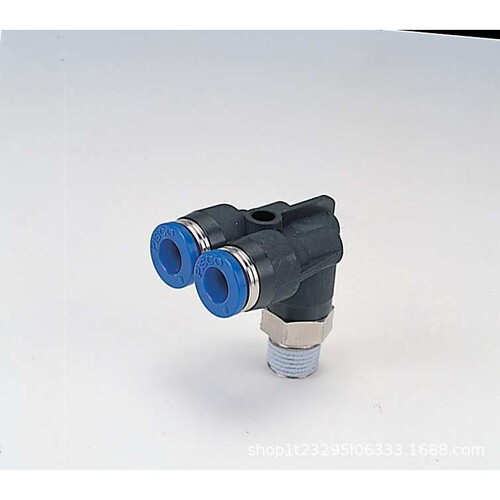 PISCO耐腐蚀不锈钢管歧管弯头 PAX6-01SUS PAX6-02SUS PAX6-03SUS