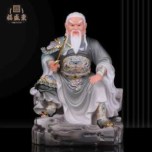 胡天祖胡天南胡天山胡天龙胡天刚胡天清胡天霸仿汉白玉胡天豹神像