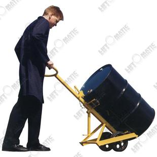 武汉汉利2IN1油桶钢桶夹具手推车圆桶搬运倒桶2合1工具