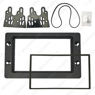 汽车影音双锭DVD导航面板CD机改装 适用于SAAB萨博9 11年 框