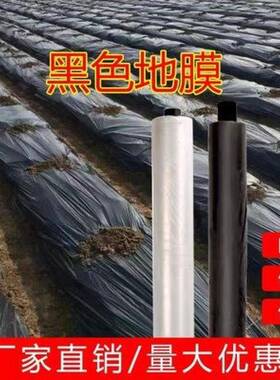 银黑双色地膜农用种植银灰色反光地膜塑料薄膜除草胶纸大棚膜老化