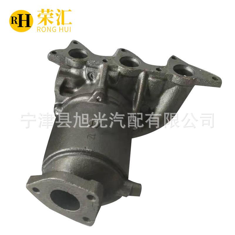 适用夏利N3A+三孔三元催化器汽车尾气净化器N5N7N3A+两孔