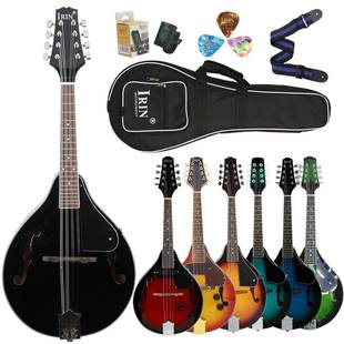 外贸曼陀铃套装八弦电声曼陀林初学者入门8弦吉他班卓乐器曼德林