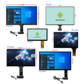 跨境现货便携屏笔记本电容屏触摸TP7 17.3寸超薄超窄边方案可选可