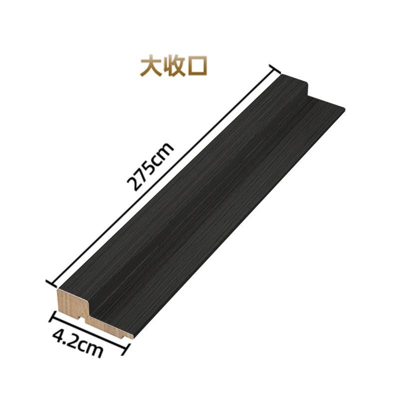 实木格栅板电视背景墙装饰护墙板凹凸G型小长城板胡桃木饰面隔删