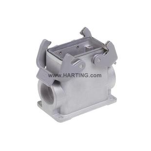 HARTING浩亭19628100272Han®EMC屏蔽双锁扣表面安装 底座
