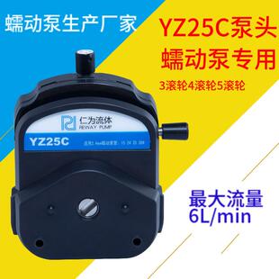 仁为流体外加剂添加大流量传输6L蠕动泵小型灌装机蠕动泵泵头