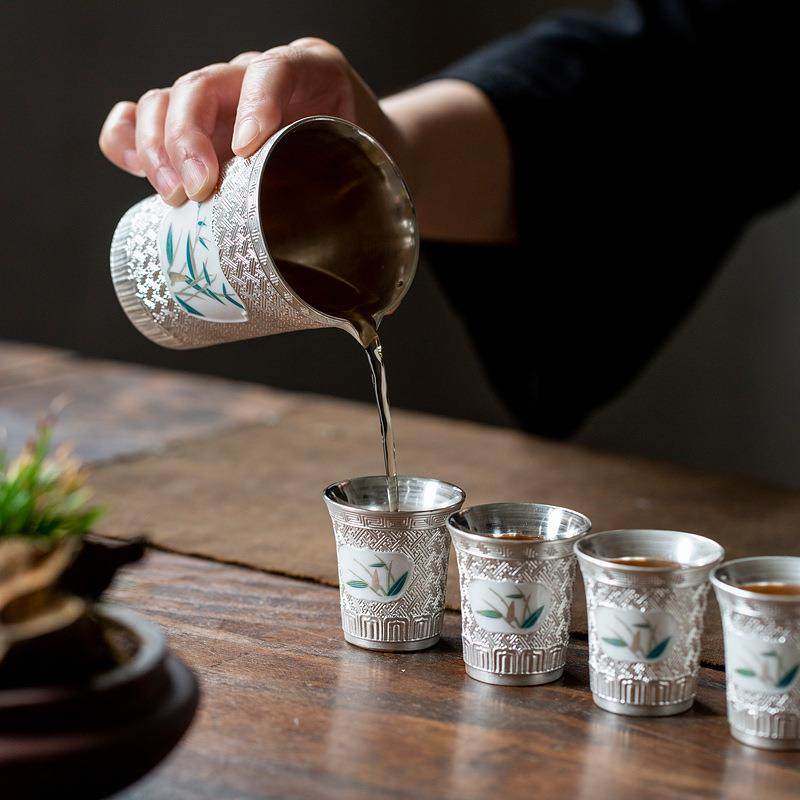 鎏银开窗茶杯个人专用鎏银杯中式复古陶瓷品茗杯主人杯单杯盏杯,农机/农具/农膜,其它农用工具,淘宝优惠券,粉丝福利购,淘宝优惠卷