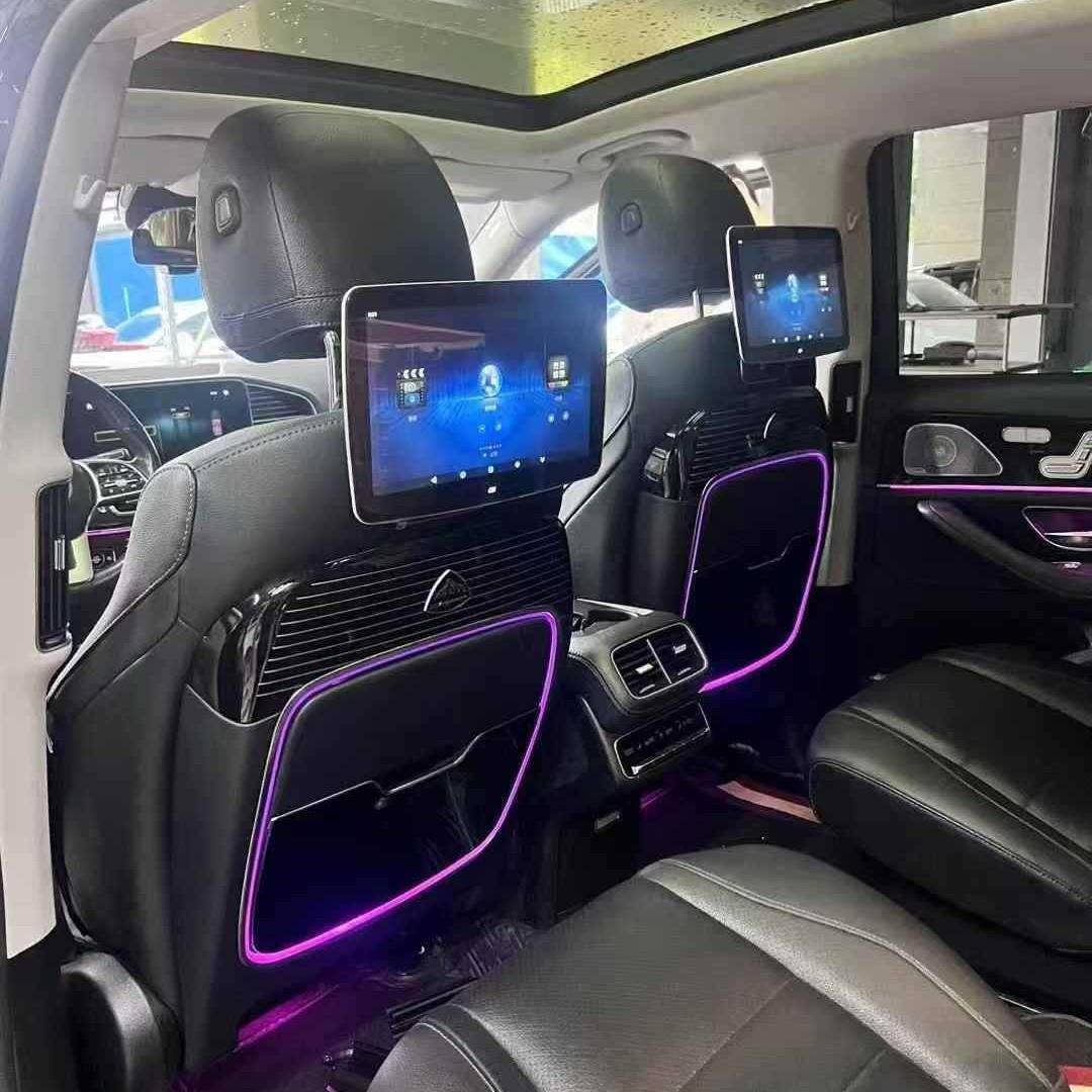 奔驰e级s级c级glc/gls/gle外挂头枕显示器11.6寸奔驰头枕显示器