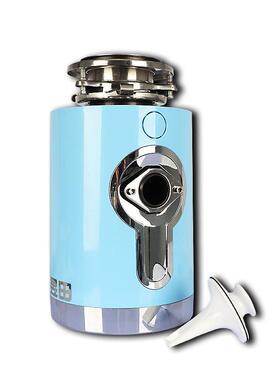 家用厨房垃圾处理器可遥控五级研磨垃圾680W蓝色不锈钢垃圾处理器