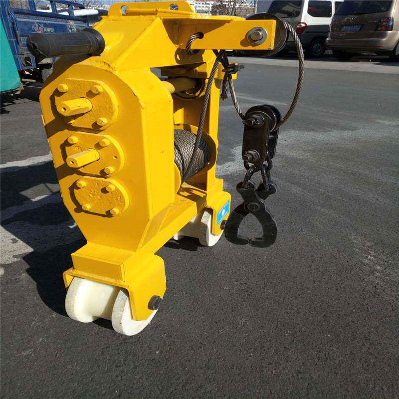 供应钢丝绳钢轨搬运车SLY-3型多功能拉轨机多用途拉轨车