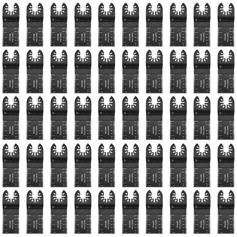 50pc混合万用宝锯片套装万用宝摆动锯片工具附件