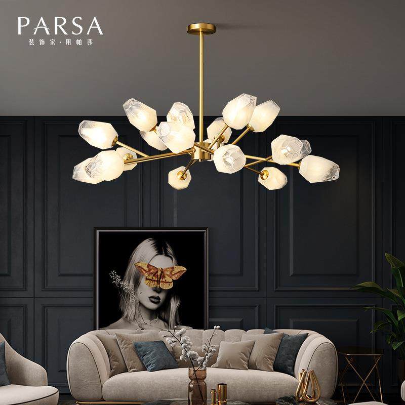 帕莎轻奢北欧客厅吊灯现代简约全铜餐厅餐桌吧台房间卧室分子灯具,鲜花速递/花卉仿真/绿植园艺,割草机/草坪机,淘宝优惠券,粉丝福利购,淘宝优惠卷