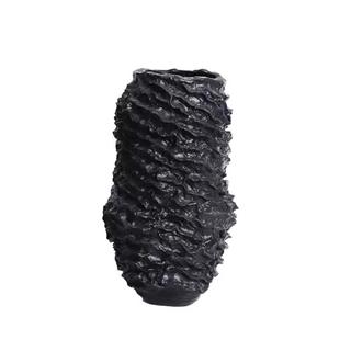 现代北欧层峰树脂花器工艺术品抽象摆件样板间售楼处桌面摆件玄关