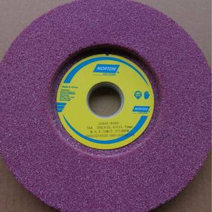 诺顿铬刚玉单面凹砂轮红色磨床顿砂轮25A46K205 31.75 25.4
