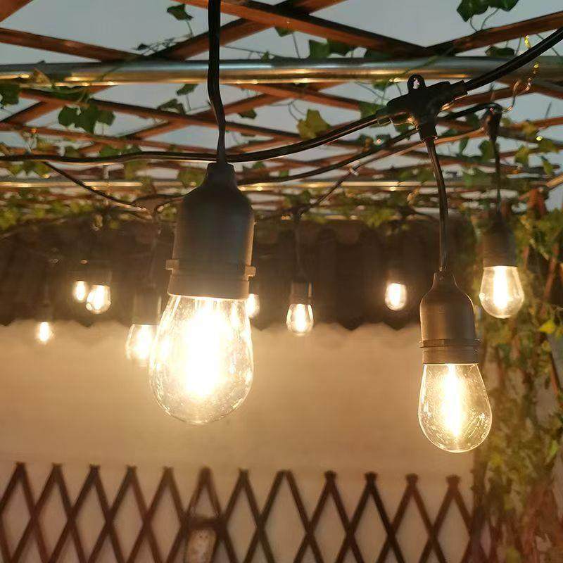 S14灯串LED户外防水灯串跑马彩灯庭院装饰营地露营氛围串灯暖光,农机/农具/农膜,其它农用工具,淘宝优惠券,粉丝福利购,淘宝优惠卷