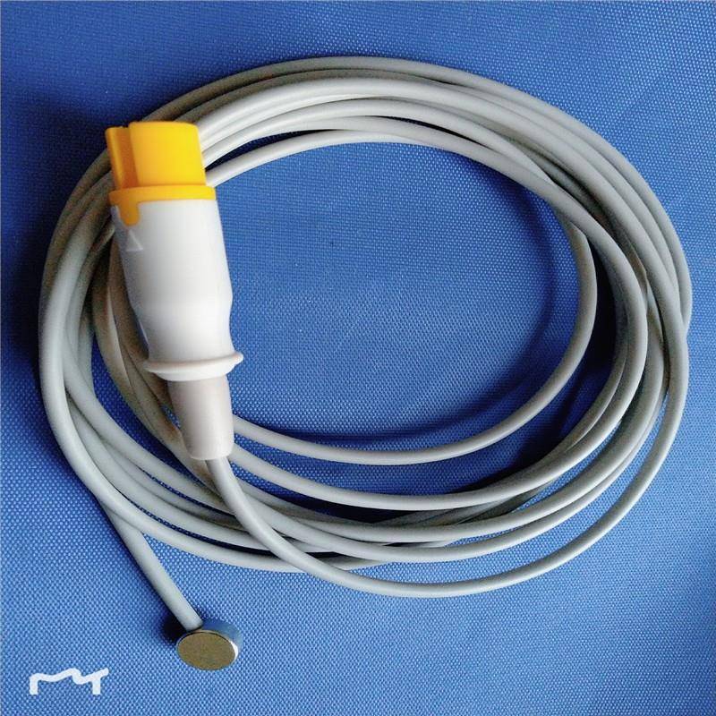 兼容迈瑞T5T8IMEC8IPM109800监护仪体温连接线导联线