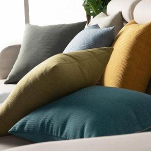 【折扣价】长方形床头大靠背沙发靠垫套65x85cm床上红色靠枕抱枕