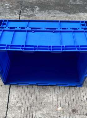 65*43*31cm折叠箱S806C蓝色物流存储塑料箱 水果运输pp材质周转箱