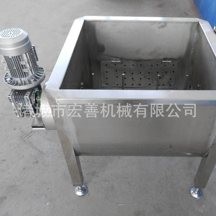 家禽浸烫锅 厂家供应全自动搅拌鸡鸭烫毛机 不锈钢屠宰机械设备
