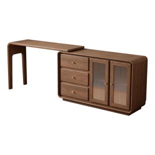 【折扣价】掘素斗柜梳妆台一体卧室实木转角书桌简约现代床尾收纳