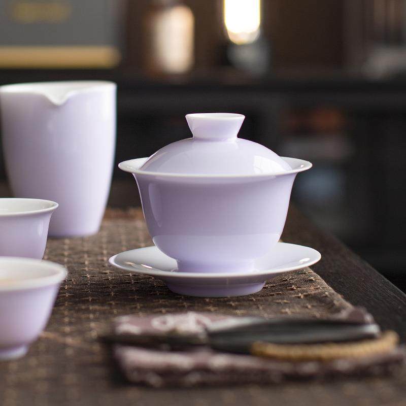 【折扣价】|勿念|《薰衣草》紫色茶具整套盖碗高温还原烧大号陶瓷,鲜花速递/花卉仿真/绿植园艺,其它园艺用品,淘宝优惠券,粉丝福利购,淘宝优惠卷