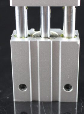 微型带导杆三轴三杆气缸MGJ6-5-F8BL 6-10-F8NL/6-15-F8B 6-4/6-8