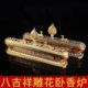 家用八吉祥薰香炉藏铜卧香炉式 双合金炉线香鹿用具供佛民族风摆件