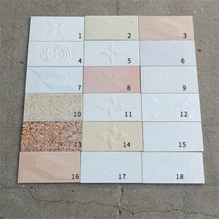 式 外墙瓷砖z凹凸面光面釉面室外墙砖老款 墙面砖 26乡村农村旧款