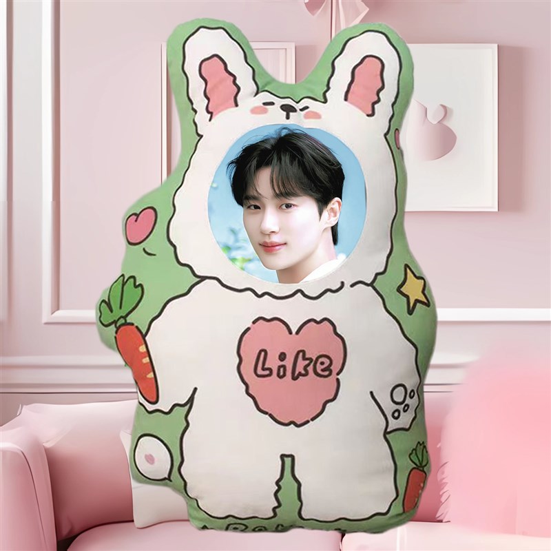 边佑锡异性抱枕双l面定制靠垫生日礼物送女生柔软可爱创意玩偶公