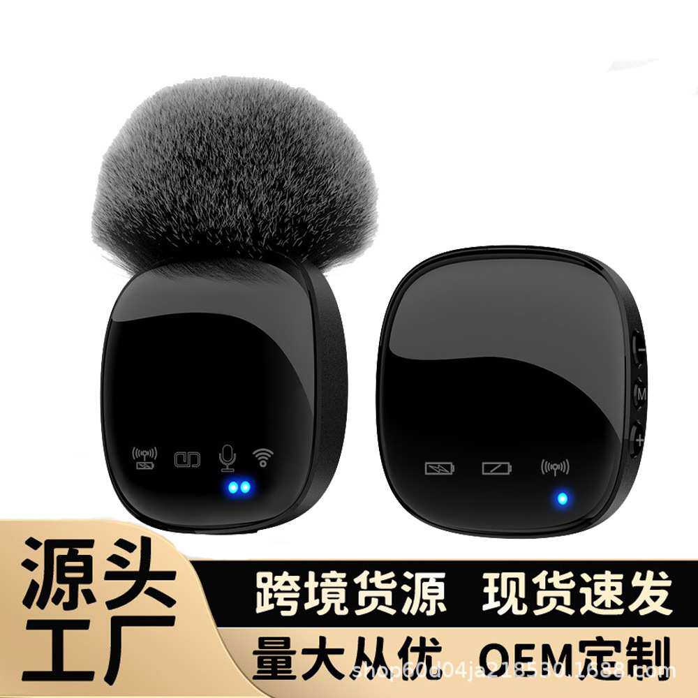 爆款领夹式无线麦克风蓝牙伴奏自带混响豪华版直播麦克风私模款