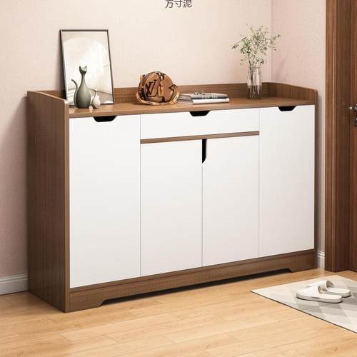 鞋柜简易门口木质小鞋架简约现代门厅柜多功能收纳柜家用鞋柜子厂