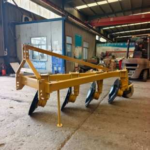 325 加重型圆盘犁3片锰钢犁片防缠草不壅土小麦玉米地耕翻圆盘犁