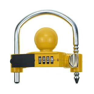 定制拖车锁花篮锁交通器材拖车U型球罩连接器游艇房车拖车钩防盗