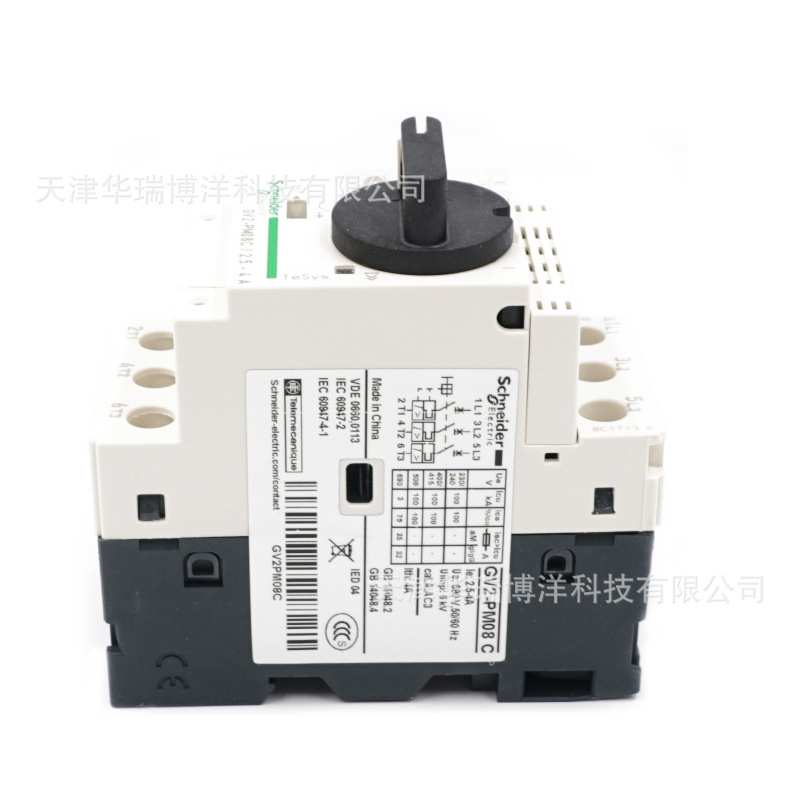 GV2PM08C断路器GV2电动机保护断路器2.5-4A螺钉夹紧端子马达保护