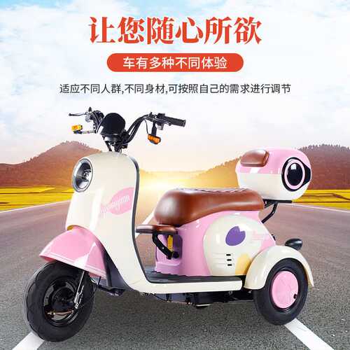 V1三轮车成人家用代步车女士接送孩子老人休闲小型电三轮爬坡王