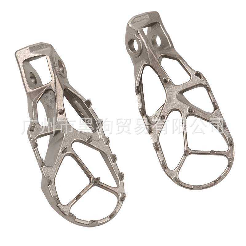 适用24款KTM EXC/胡斯瓦纳/克维斯K16恒舰Z300不锈钢前脚蹬 脚踏