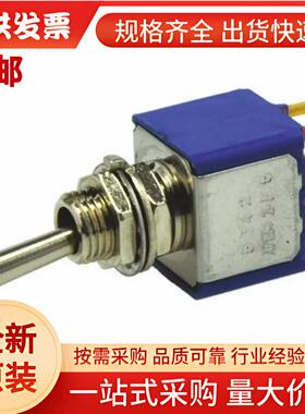 5247CDB APEM 钮子开关, DPST, (开)-关-(开)操作, 0.4VA,PCB安装