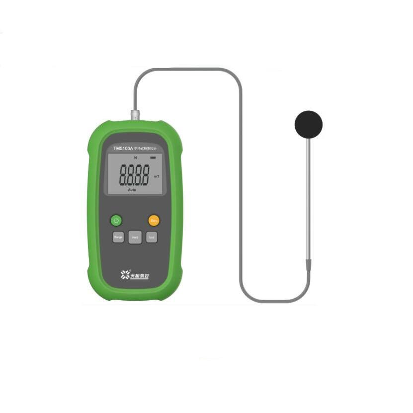 天恒TM5100A手持式交变磁强计 高斯计 磁通计240mT安/米磁场频率