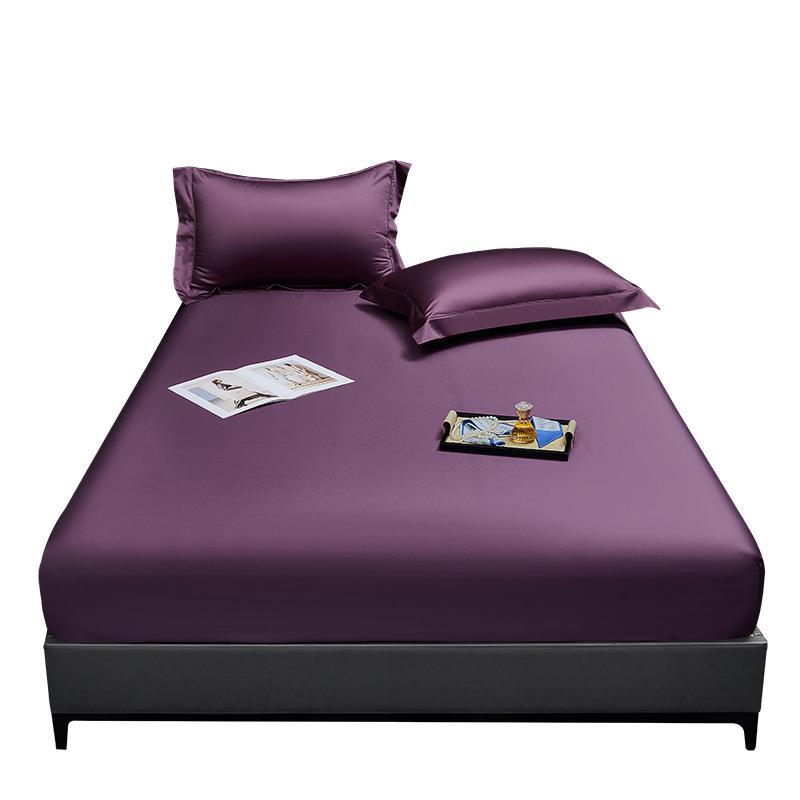 A类120加密床笠单件棉床罩三件套防滑床单定 制床垫席梦