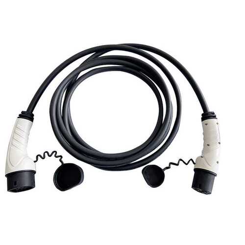 16A 3 phase Type2 to Type2 ev charger cable 5M